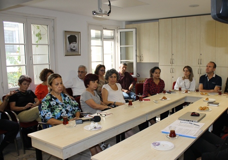 İl Sağlık Müdürlüğü yetkileriyle E-Nabız toplantısı yapıldı.
