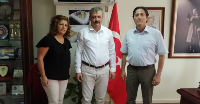Sporcu Sağlığı ve Sağlık Raporları konusunda İzmir İl Gençlik ve Spor İl Müdürü Nüammer USLU ziyaret edildi.