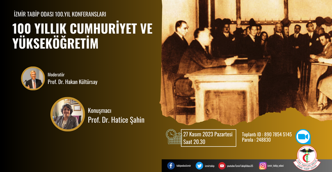 Konferans: 100 Yıllık Cumhuriyet ve Yükseköğretim